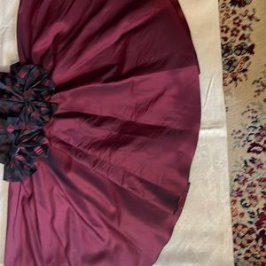 Party dress with free coat.  Coat is different brand matches with dress